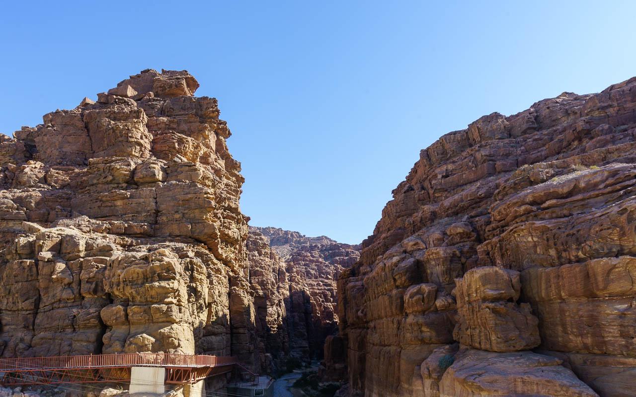 Reisverslag Jordanië rondreis Wadi Mujib