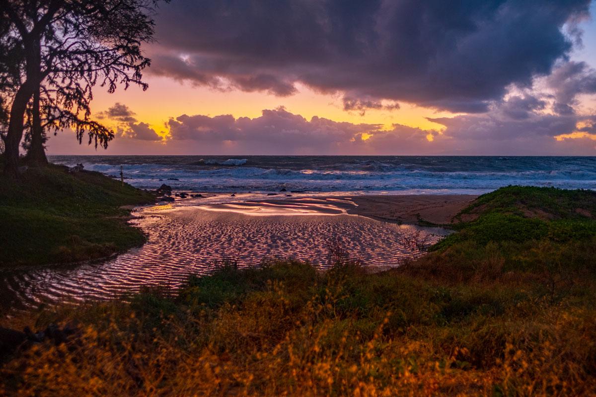 maui-zonsondergang-zee