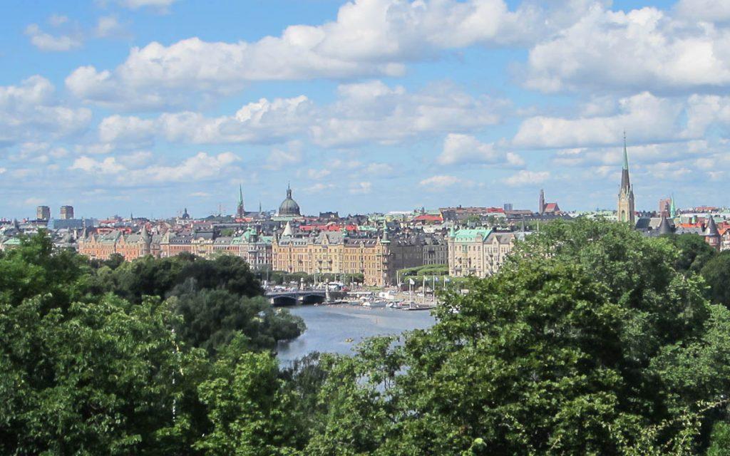 View from Skansen Open-Air Museum Stockholm
