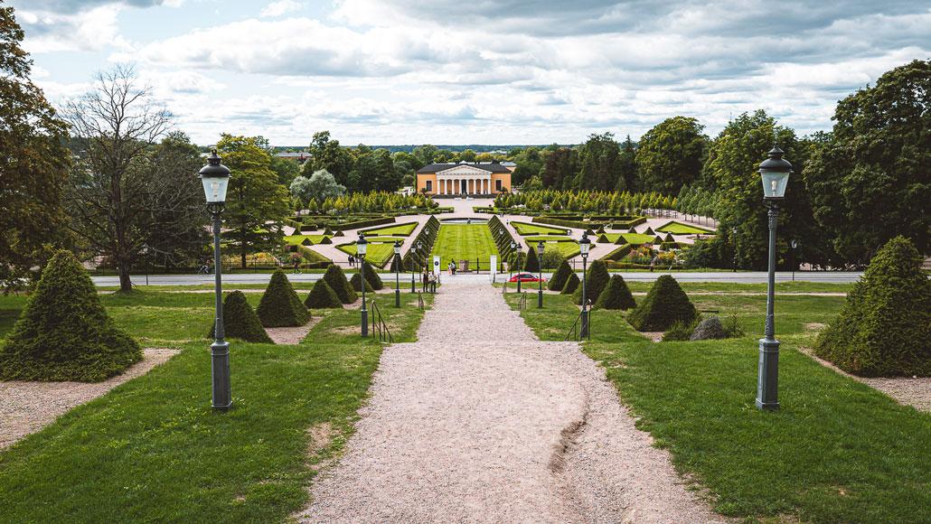 Palace Garden in Uppsala