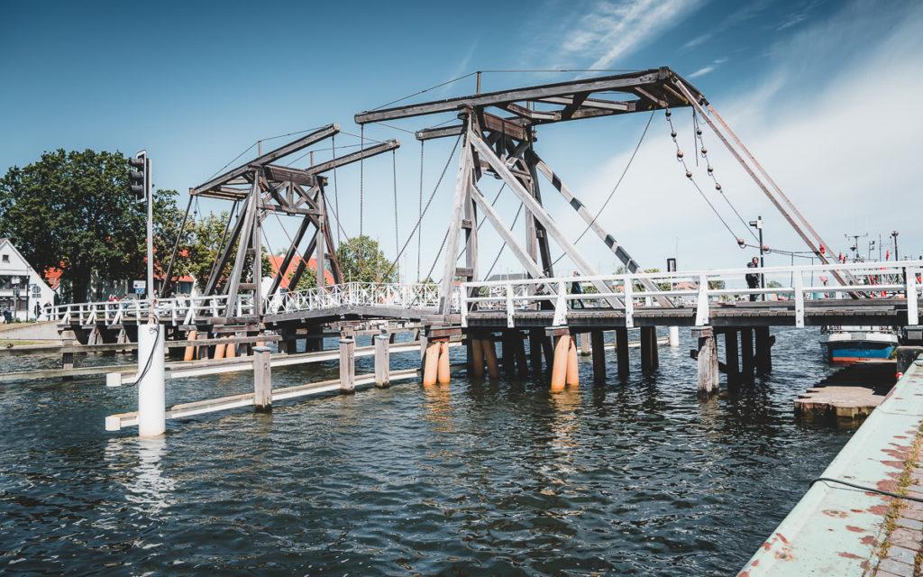 Wooden Bridge Wieck Greifswald
