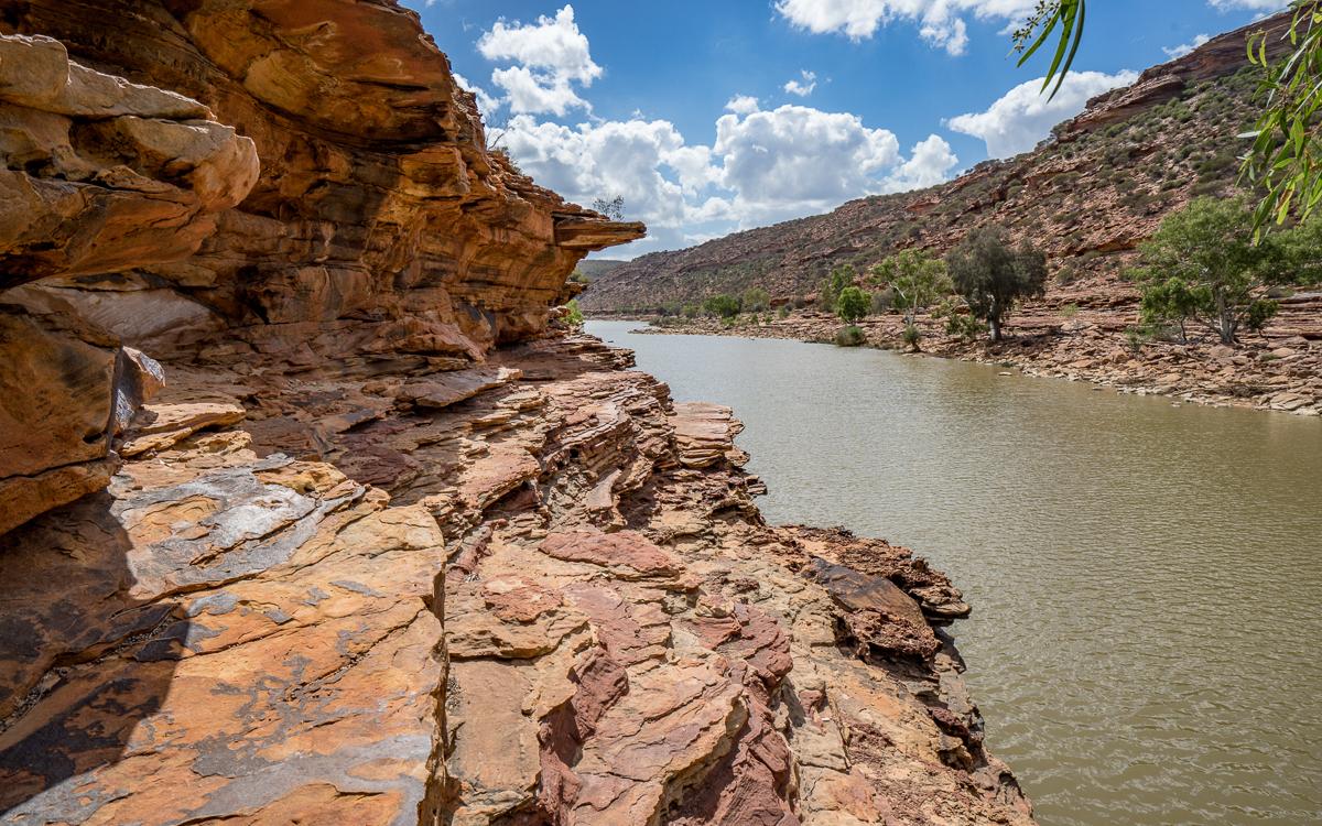 Loop Trail Kalbarri National Park Western Australia Climbing
