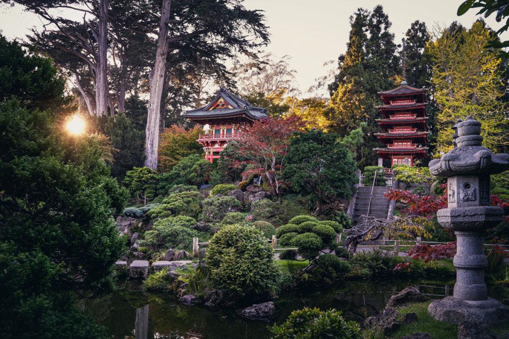 Jardin japonais Golden Gate Park San Francisco.