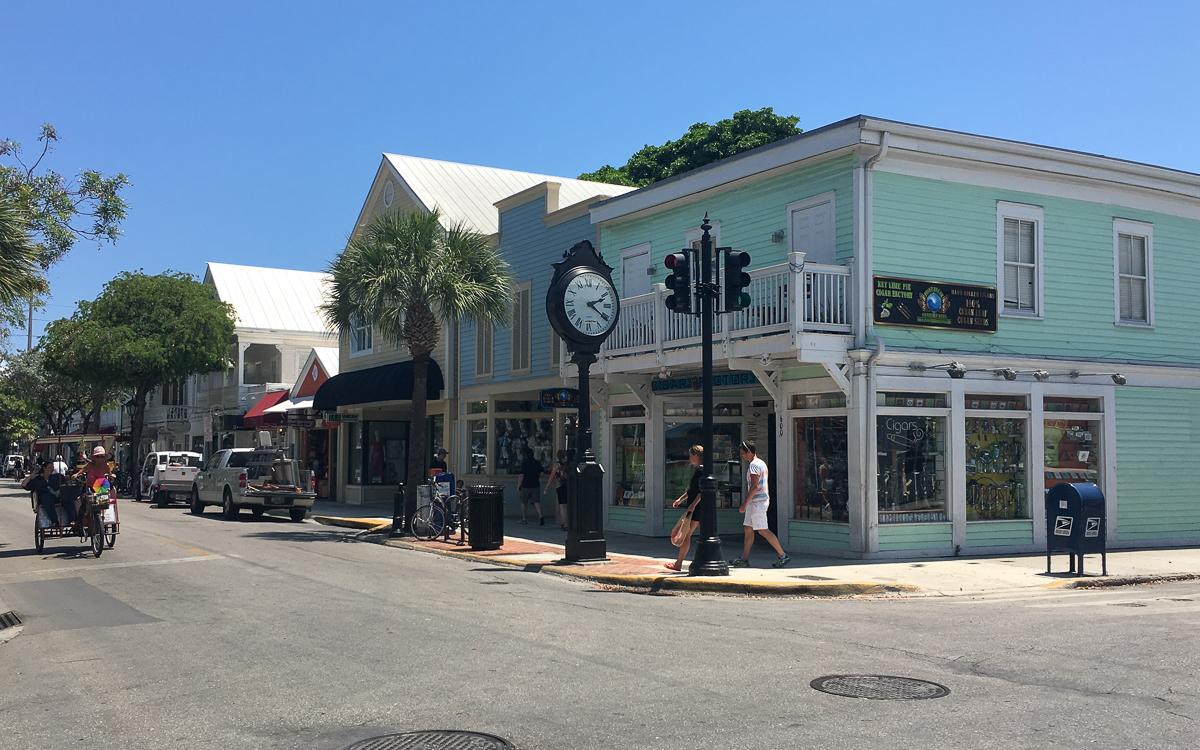 Key West attractions Duval Street