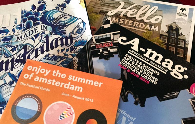 Amsterdam Travel Tips: Free Magazines in Amsterdam