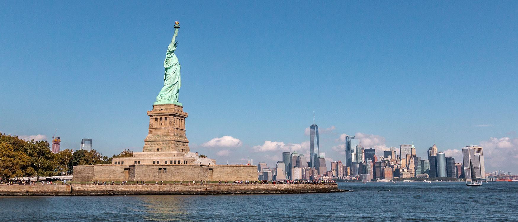 Statue de la Liberté & Skyline de New York