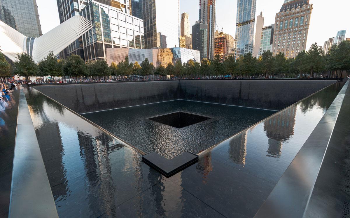 Fontaine du mémorial et musée 9/11