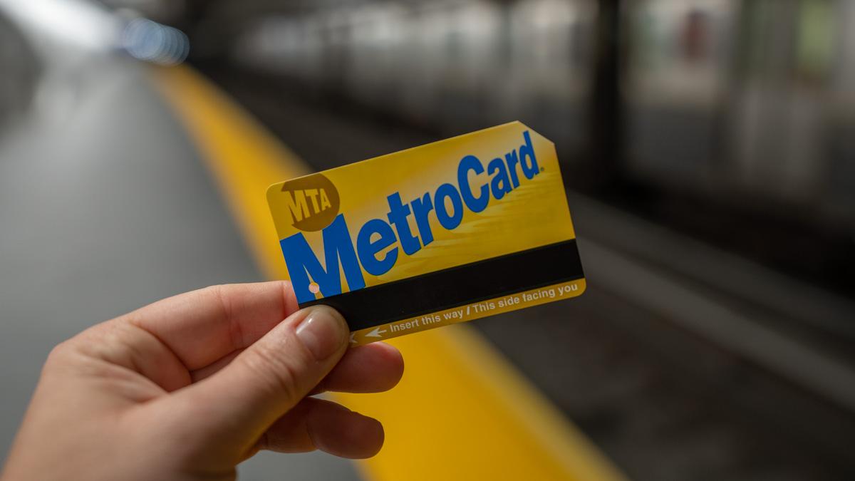 Carte de métro New York.