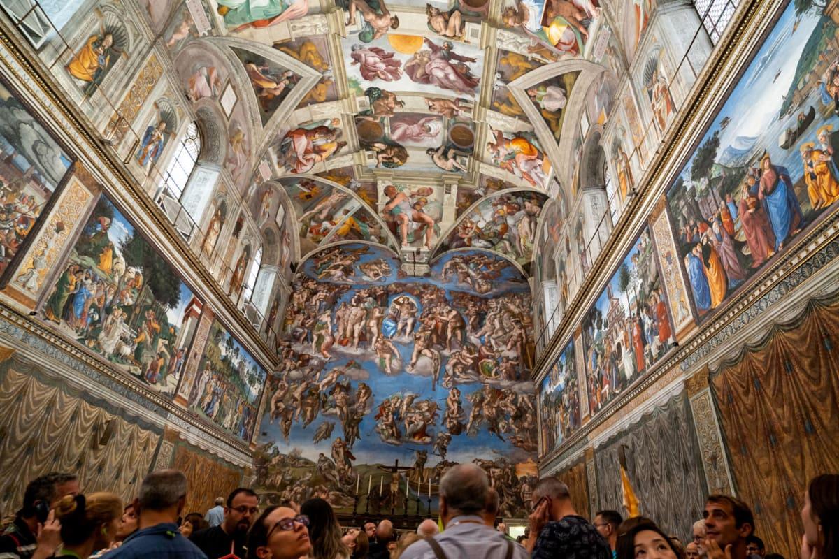 Sistine Chapel Michelangelo Ceiling Vatican Museums