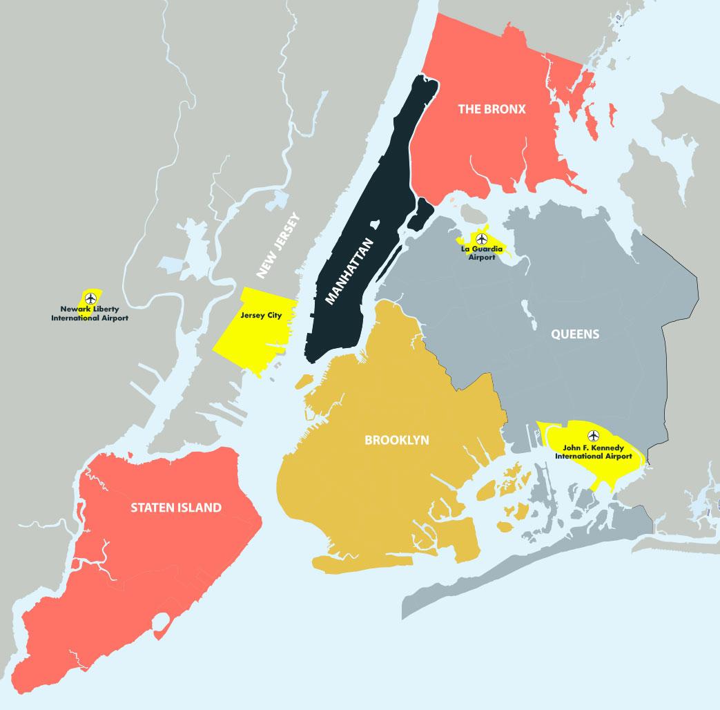 Les 5 meilleurs quartiers de New York pour séjourner. Bon plan : Jersey City.