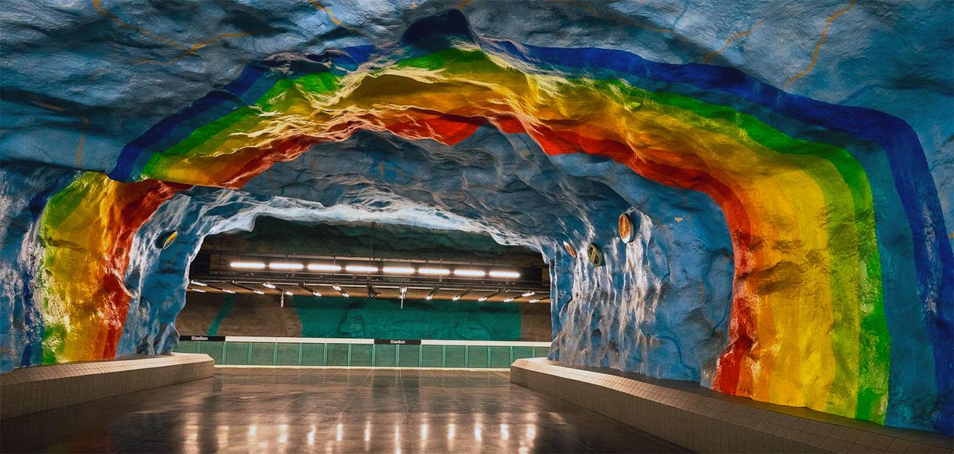 Art du métro de Stockholm TCentralen