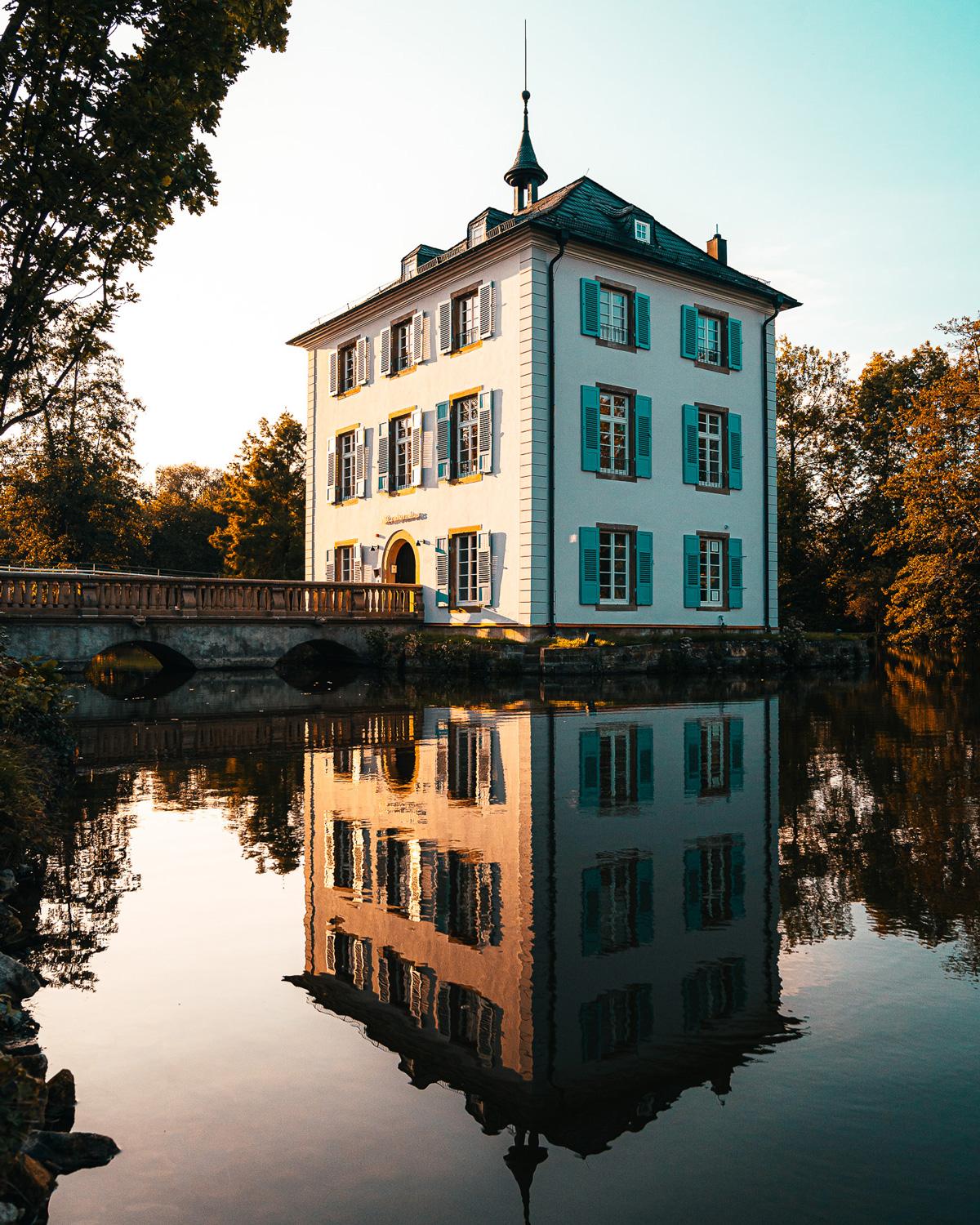 Attraction de Heilbronn en dehors du centre-ville : Château Trappensee près du Pfühlpark.