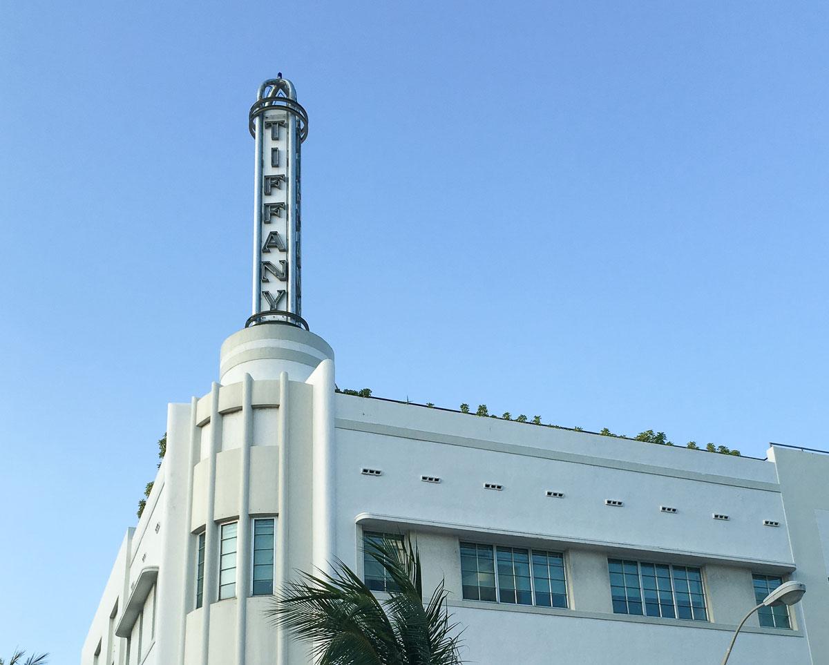 Tiffany & Co. in het Miami Design District Miami Beach