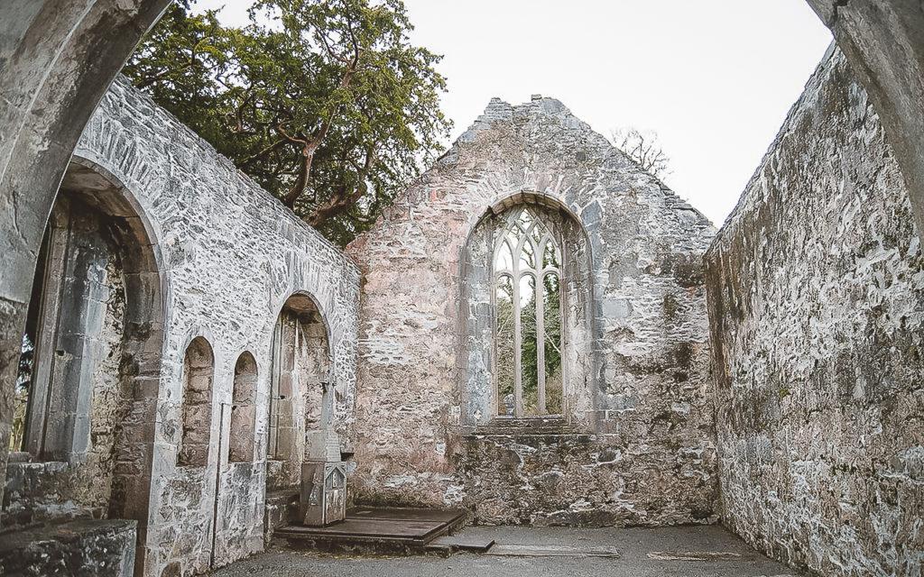 Muckross Abbey in Killarney Nationalpark