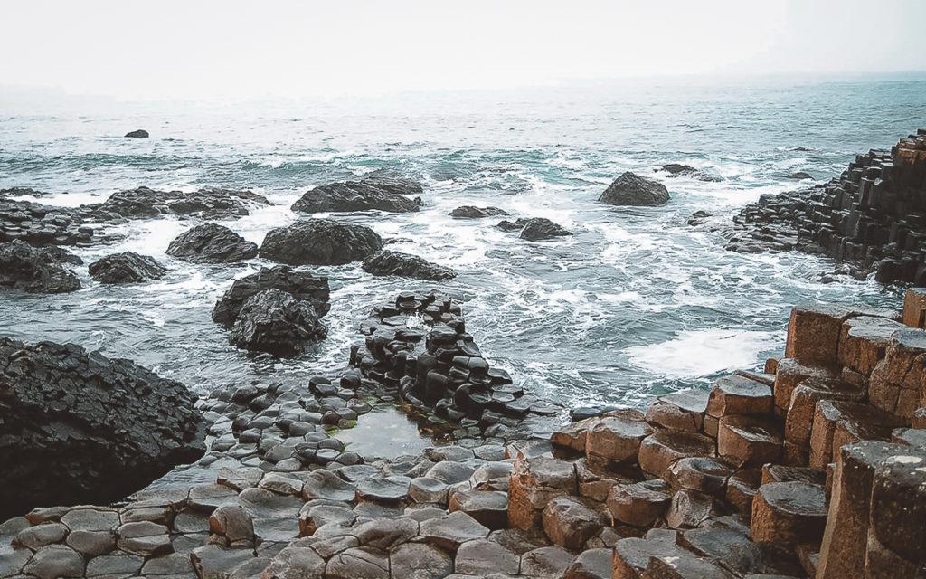 Giant's Causeway in Noord-Ierland