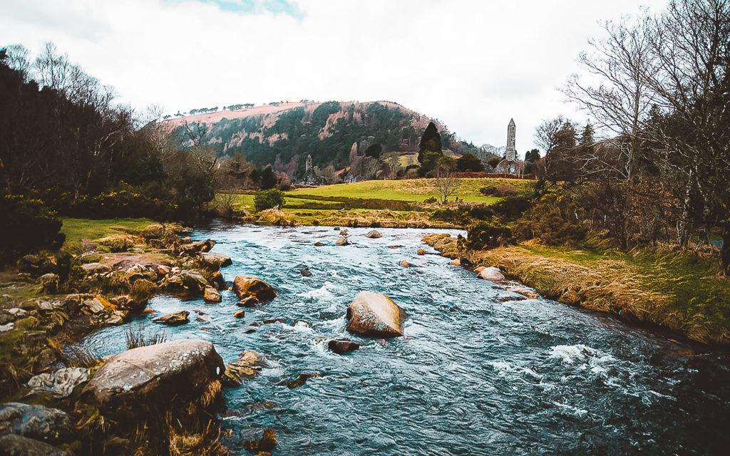 Wicklow Mountains Nationalpark Rivier Ierland