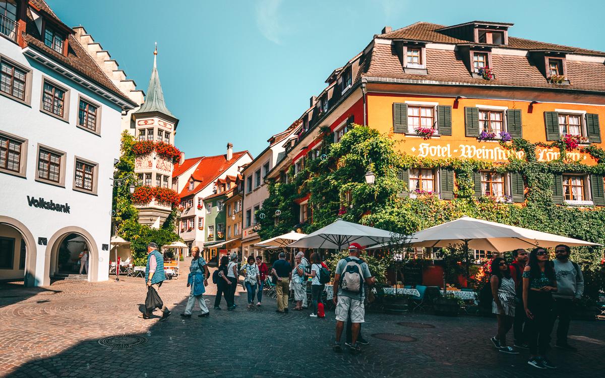 Marketplace Meersburg Lake Constance