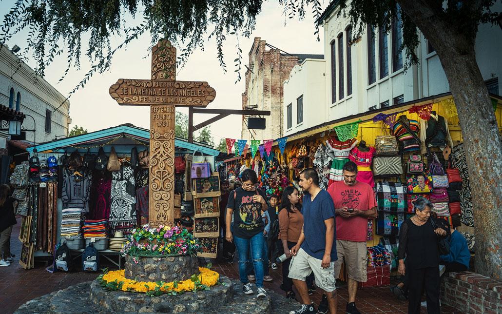 El Pueblo in Downtown Los Angeles