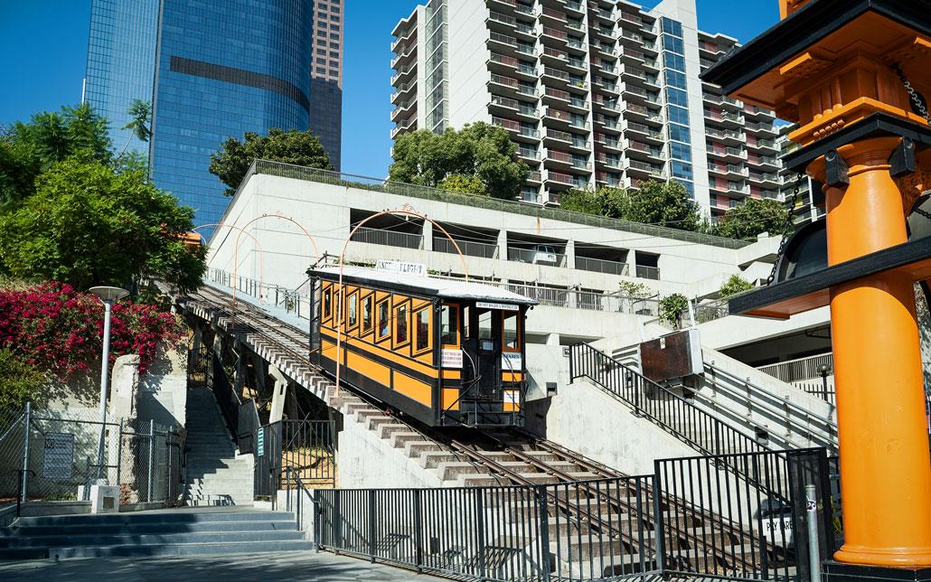 Angels Flight in Downtown LA