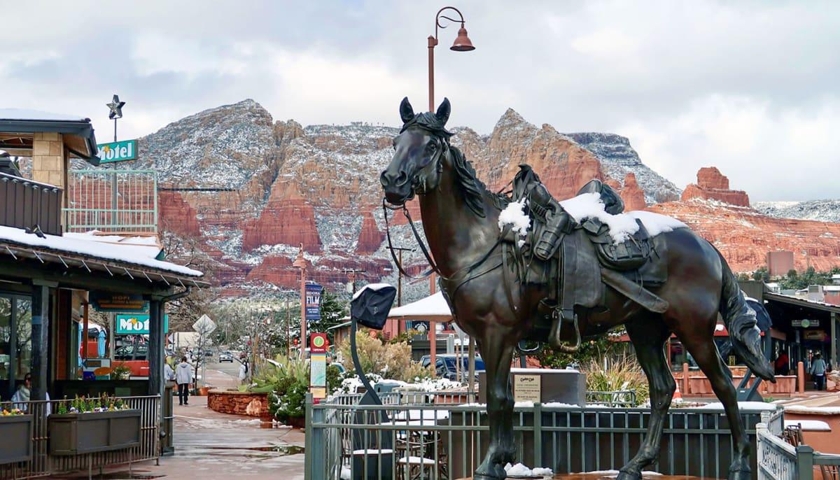 Stadscentrum van Sedona, Arizona