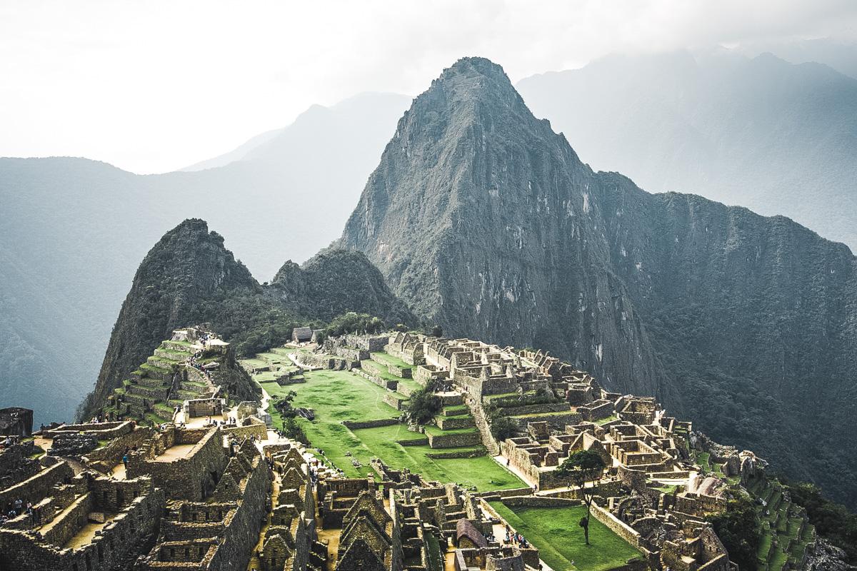 Machu Picchu in de middag
