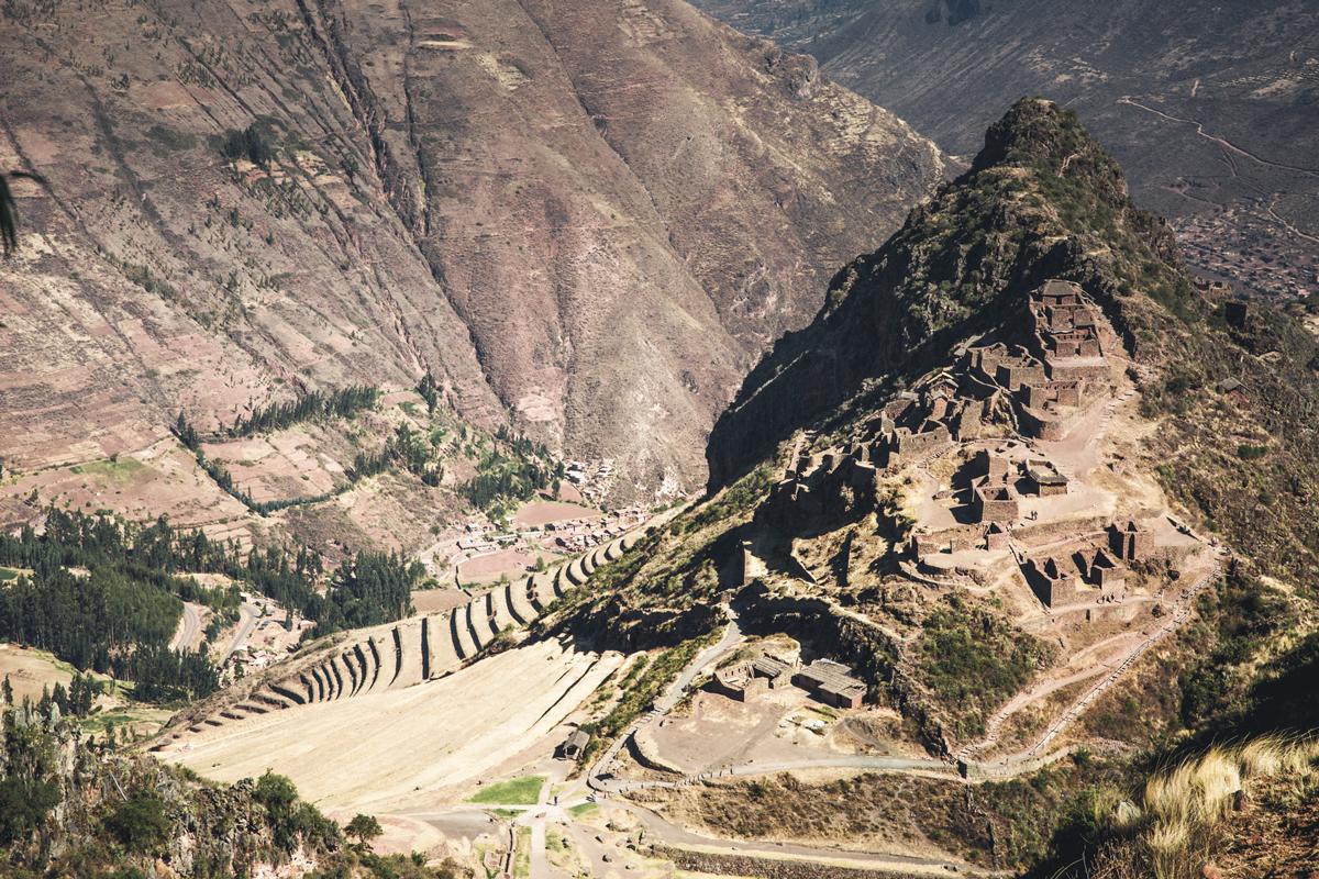 Ruïnes van Pisac in het Heilige Dal