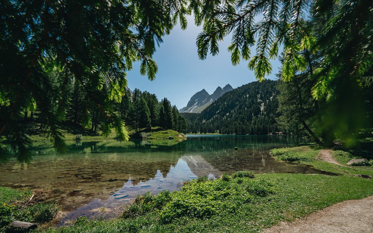 Lai da Palpuogna près de Preda Graubünden