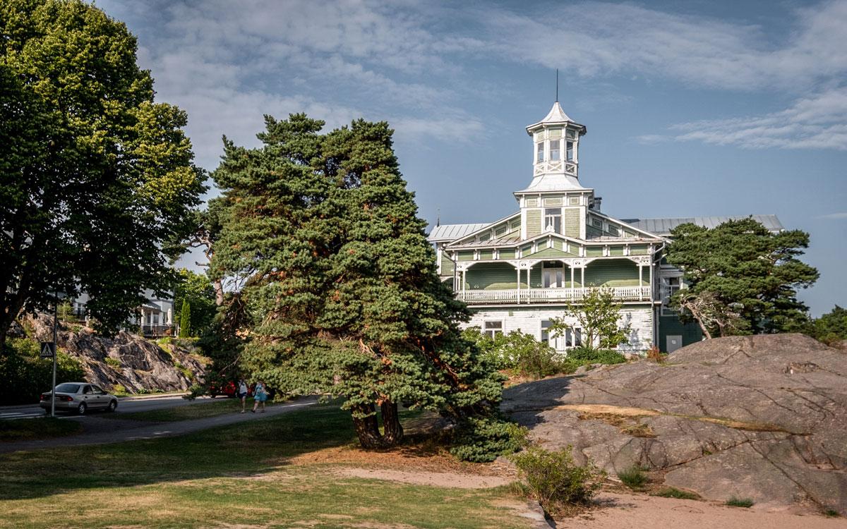 Villa Tellina à Hanko, Sud de la Finlande.