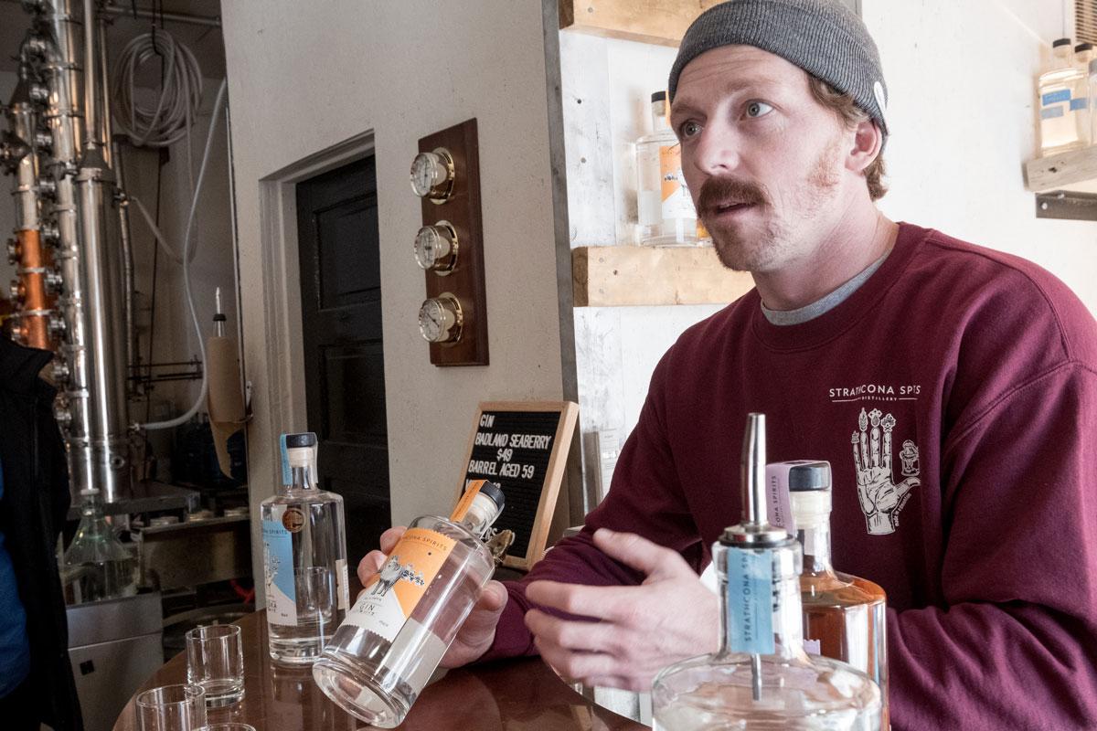 Noord-Amerika's kleinste distilleerderij: Strathcona Spirits Edmonton
