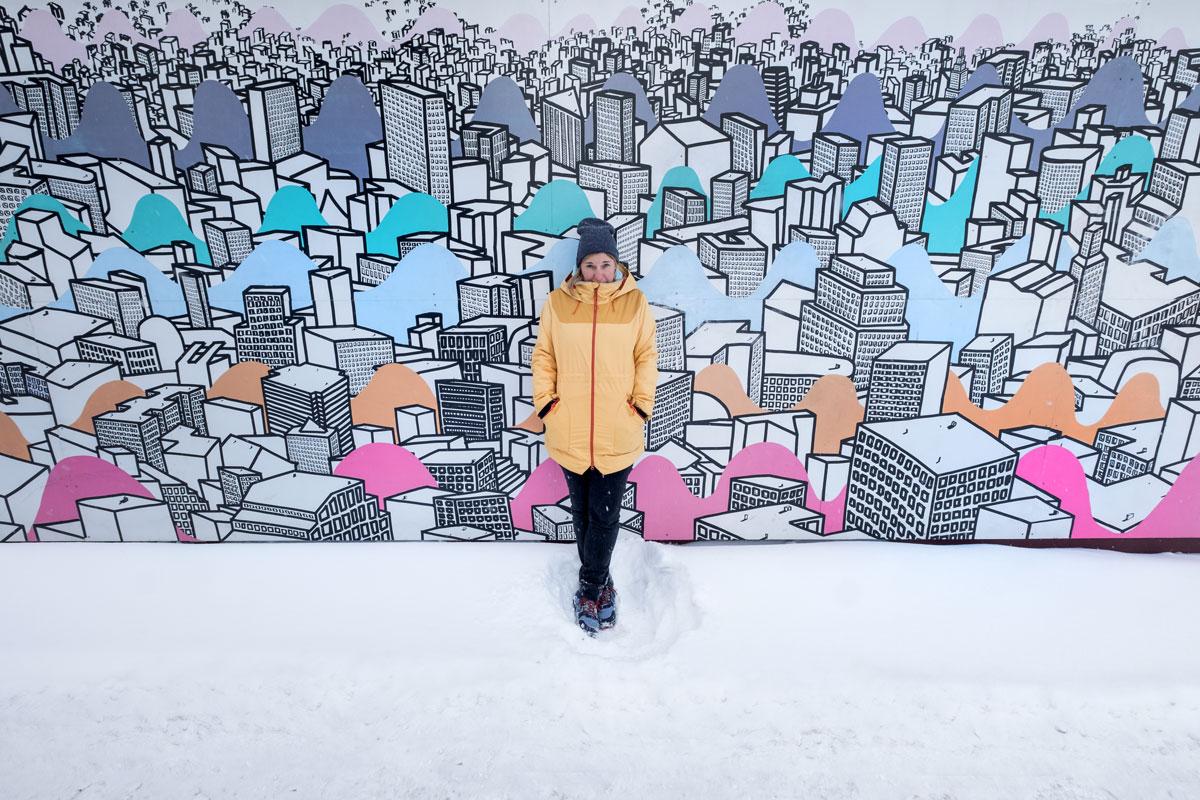 Street Art in Edmonton is kleurrijk