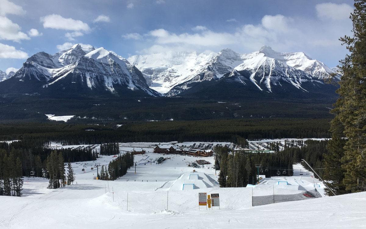 Skiing Canada Lake Louise Ski Resort