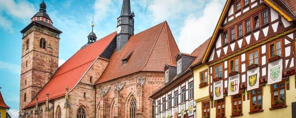 Region Schmalkalden Meiningen Thuringia