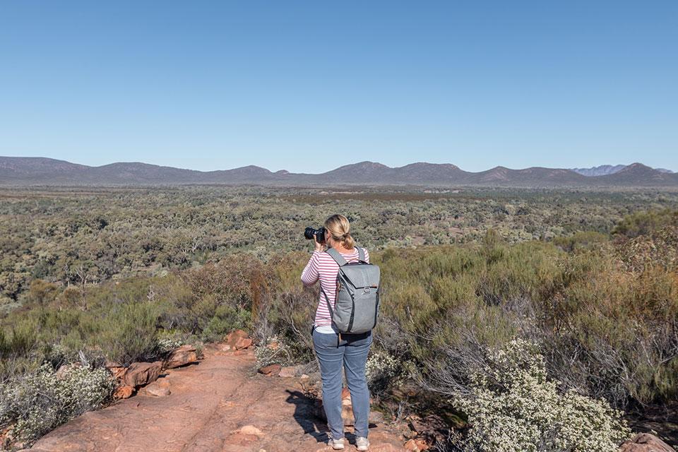 Wilpena Pound Wangarra Lookout Flinders Ranges