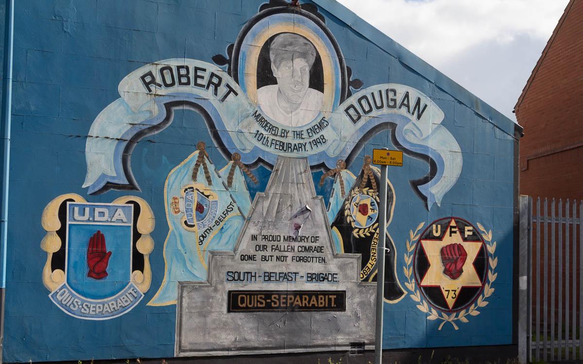 Bezienswaardigheden Belfast Noord-Ierse Conflict Streetart Loyalists