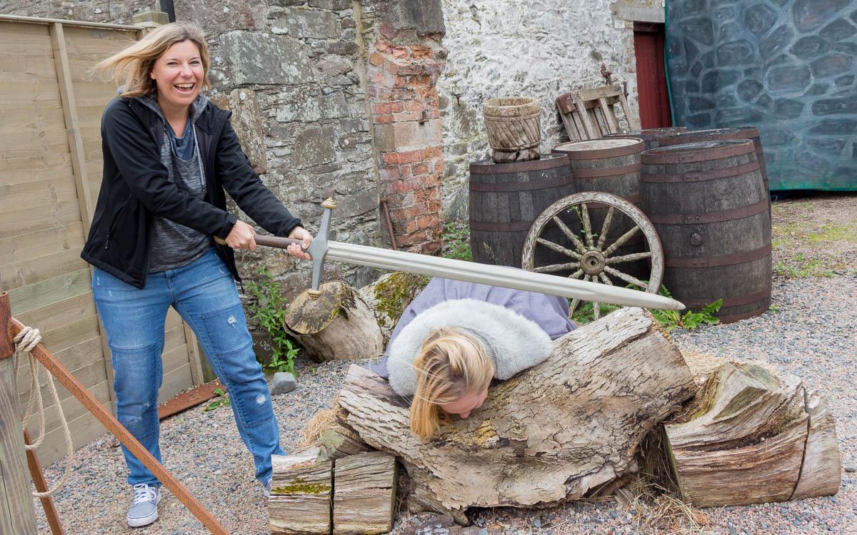 Game of Thrones filmlocatie Noord-Ierland Castle Ward Winterfell