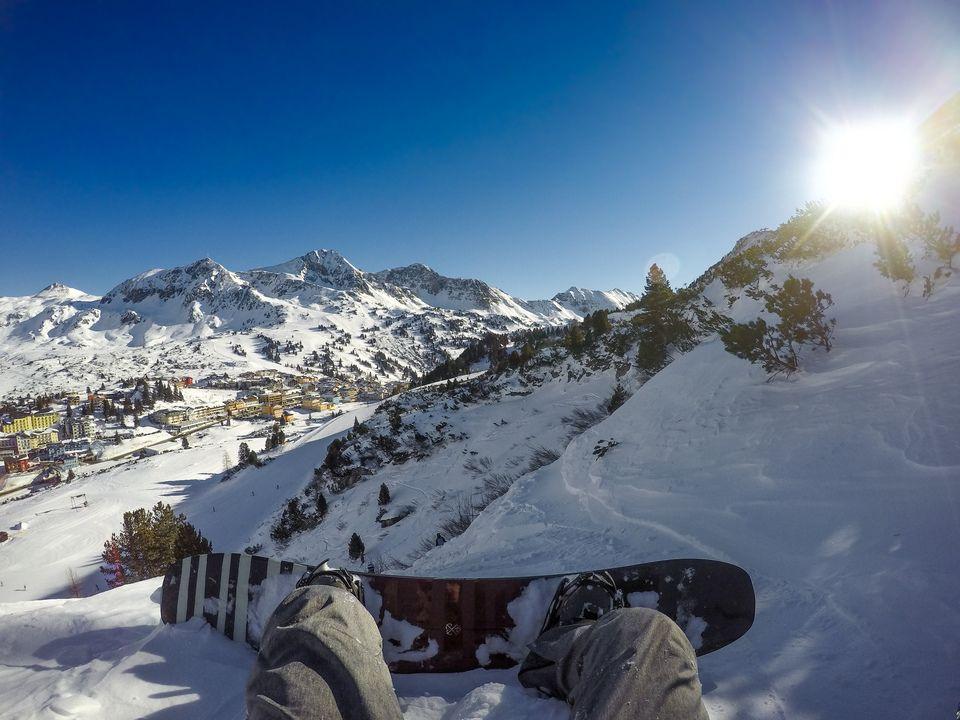 Freeride guiding with a view of Obertauern