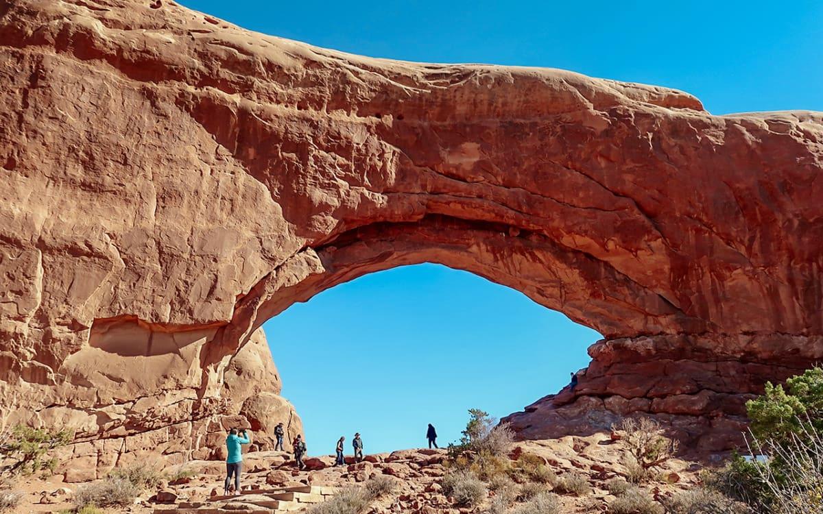 North Window in Arches National Park, Utah