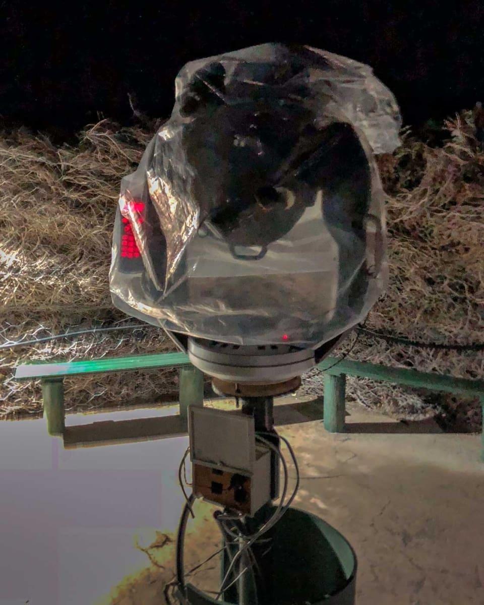 Sutherland: Clear Starry Sky in the Coldest Place in South Africa