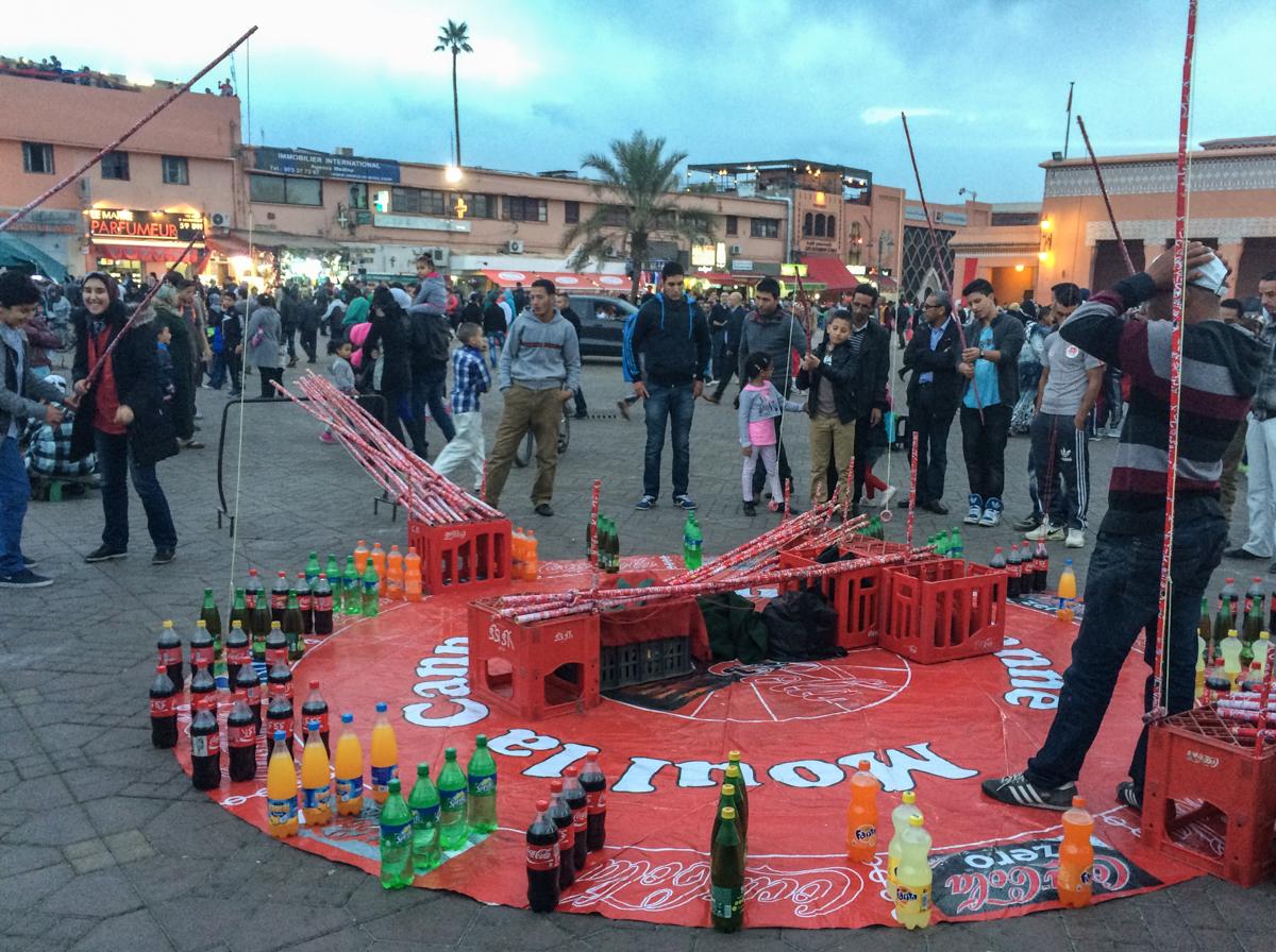 Djemaa el-Fna in Marrakech