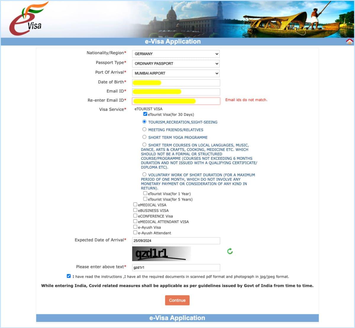 Comment demander ton E-Visa pour l'Inde
